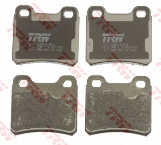 GDB952 TRW Колодки тормозные задние дисковые купить в Каменское