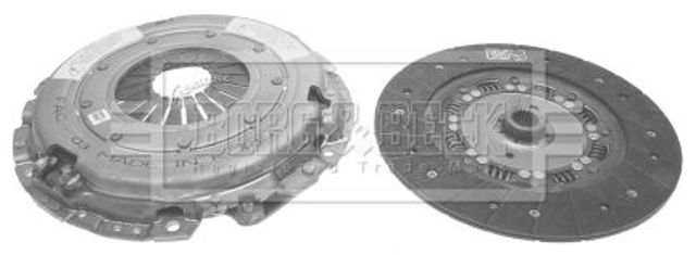 Комплект сцепления (диск, корзина, подшипник) HK2084 BORG&BECK