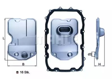 HX160KIT Фильтр АКПП купить Львов