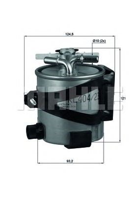 KLH4422 MAHLE Фильтр топливный купить в Полтава