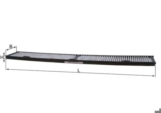 LAK248 MAHLE Фильтр салона купить в Черновцы