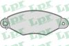 Колодки тормозные LPR05P661 LPR
