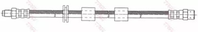 Шланг тормозной передний PHB101 TRW