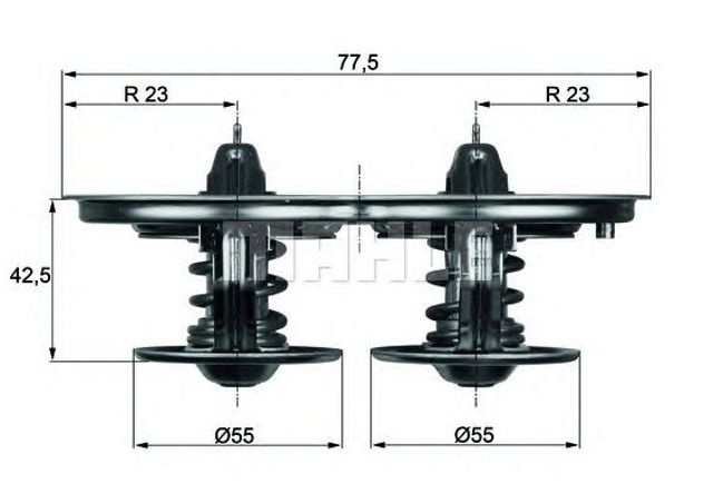 TX32D MAHLE Термостат купить в Кривой Рог