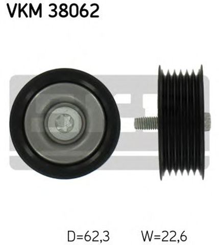 SKF VKM38062 Паразитный ролик в наличии Полтава