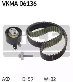 SKF VKMA06136 Ремень ГРМ, комплект в наличии Каменское