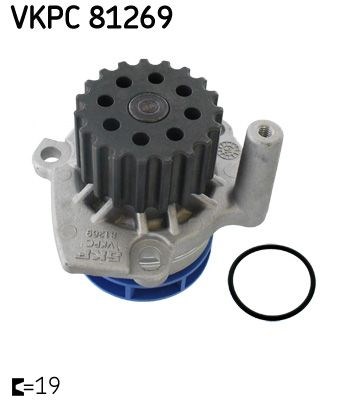 SKF VKPC81269 Помпа водяная (насос) охлаждения в наличии Харьков