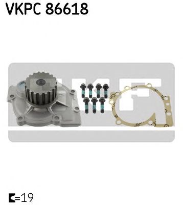 SKF VKPC86618 Помпа водяная (насос) охлаждения в наличии Харьков
