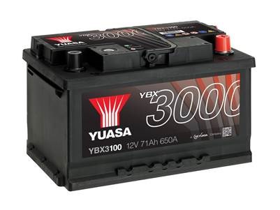 Yuasa 12v 71ah smf battery ybx3100 (0)
