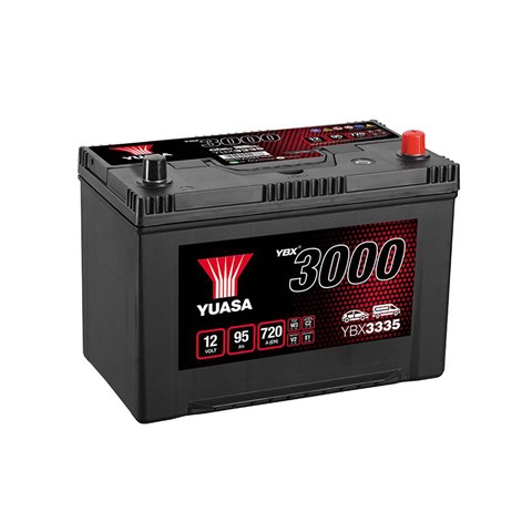 Yuasa 12v 95ah smf battery japan ybx3335 (0)