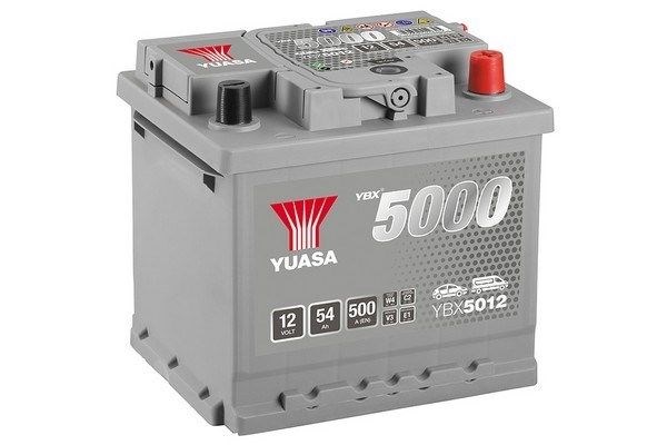 Yuasa 12v 54ah silver high performance battery ybx5012 (0)