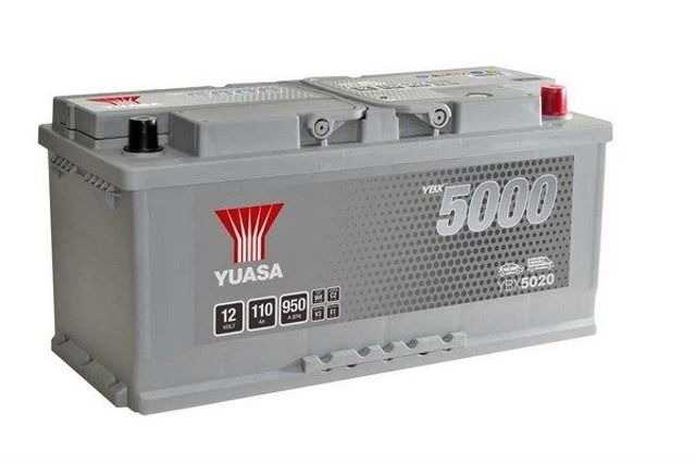 Yuasa 12v 110ah  silver high performance battery ybx5020 (0)