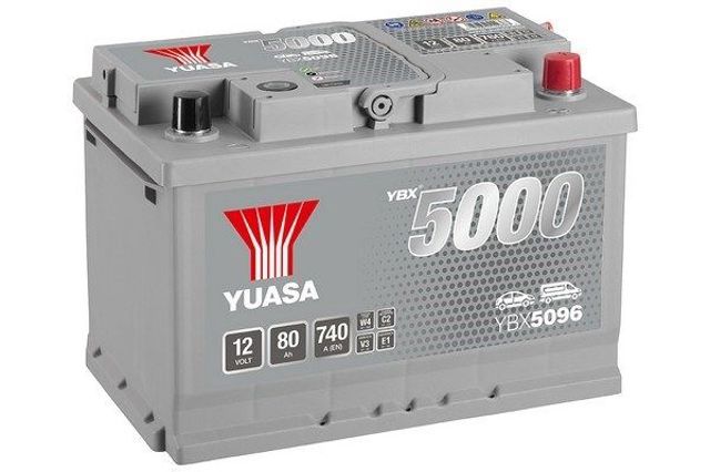 Yuasa 12v 80ah silver high performance battery ybx5096 (0)