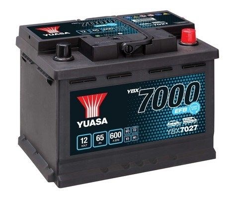 Yuasa 12v 65ah 600a  efb start stop battery  ybx7027 (0)