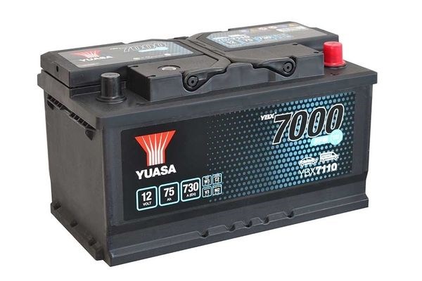 Yuasa 12v 75ah efb start stop battery ybx7110 (0)
