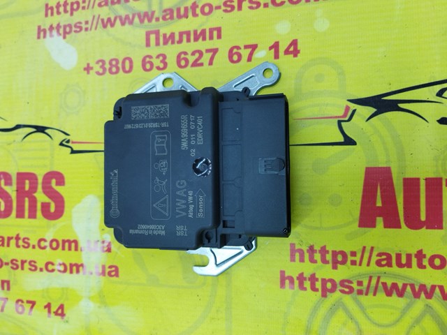 Модуль-процессор управления подушкой безопасности (ЭБУ AIRBAG) 5WA959655R VAG