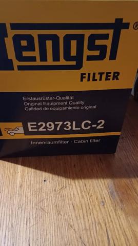 Фильтр пылевой E2973LC2 HENGST