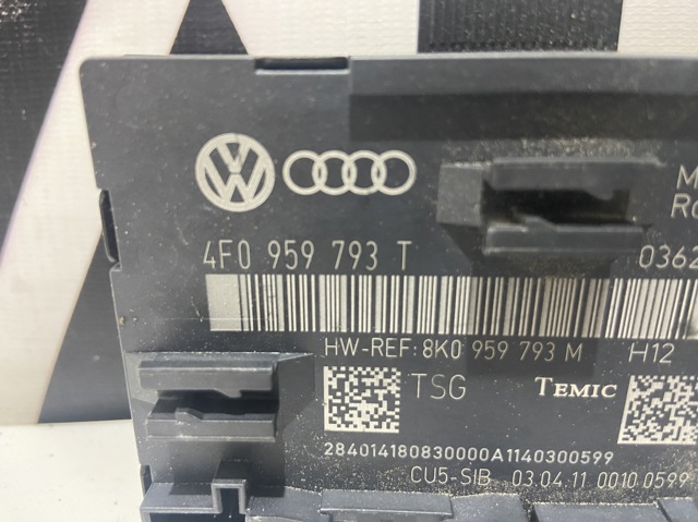 4F0959793T VAG Блок комфорта передней двери купить в Кривой Рог