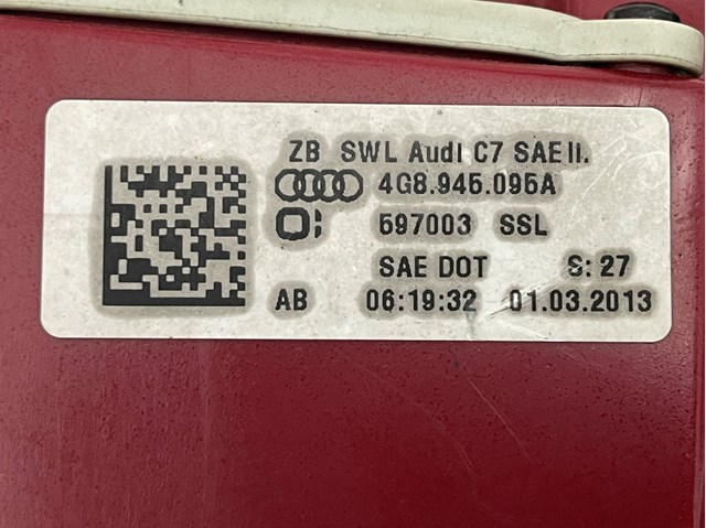 VAG 4G8945095A Фонарь задний левый внешний в наличии Киев