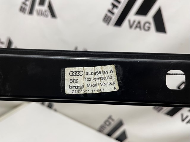 4L0839461A VAG Механизм стеклоподъемника двери задней левой купить в Ровно