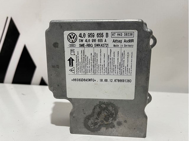 Модуль-процессор управления подушкой безопасности (ЭБУ AIRBAG) 4L0959655B VAG