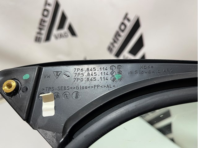 7P6845114 VAG Стекло-форточка двери задней правой купить в Запорожье