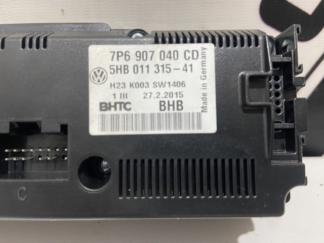 VAG 7P6907040CD Блок управления кондиционером в наличии Павлоград