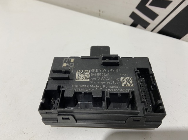 Блок комфорта передней двери 8K0959792R VAG