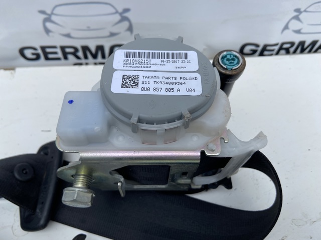 8U0857805AV04 Ремень безопасности задний купить Сумы