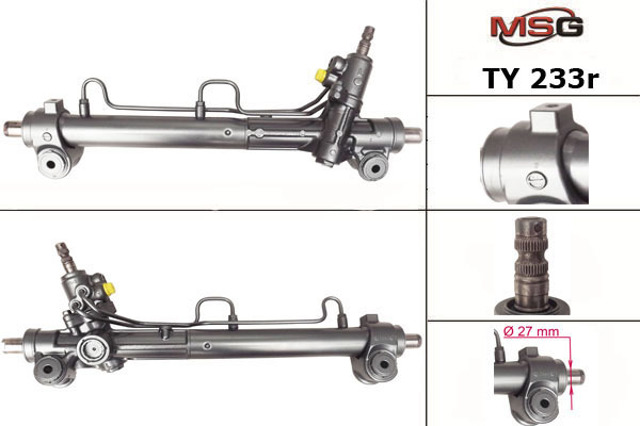 Реечный рулевой механизм 4420006300 TOYOTA