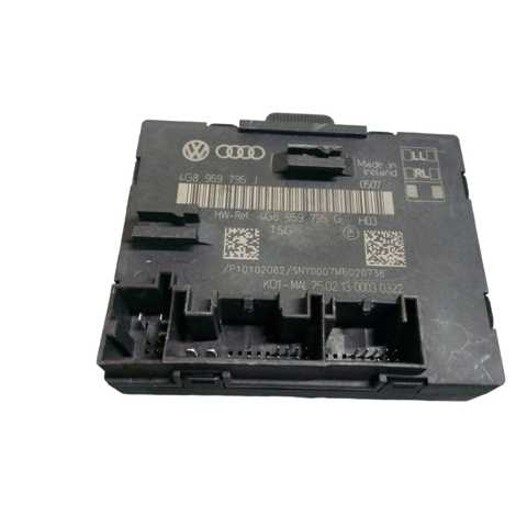 Блок комфорта задней двери 4G8959795J VAG