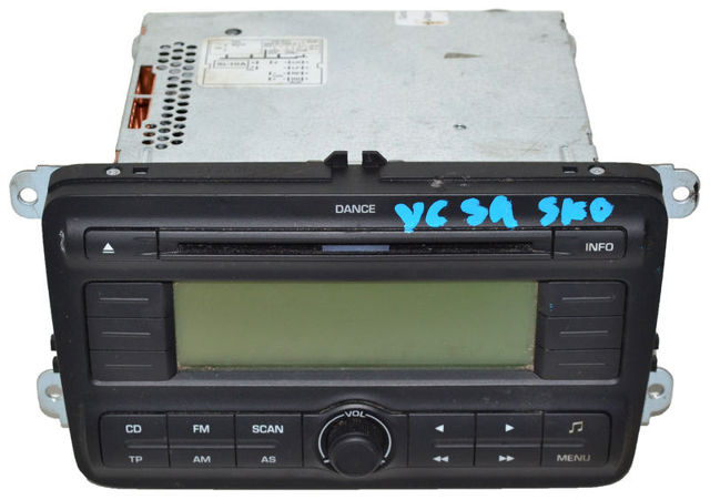 Магнитола (радио AM/FM) 5J0035161A VAG