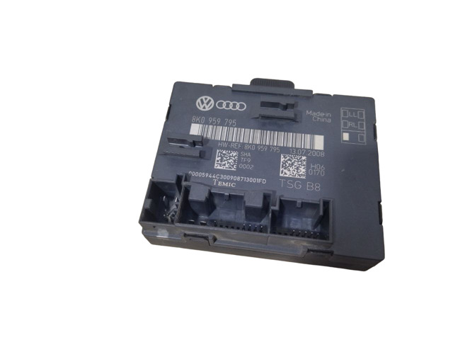 Блок комфорта задней двери 8K0959795 VAG