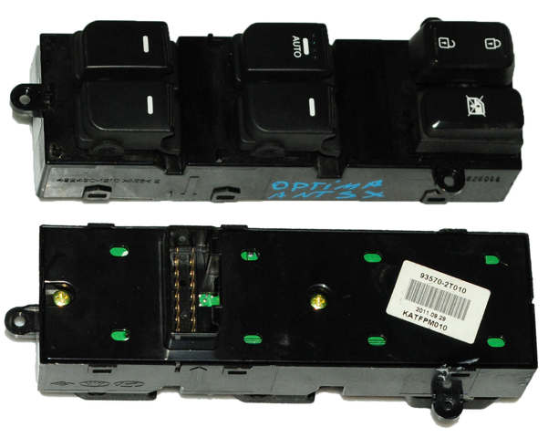 Кнопки переднего левого стекло подъемника 935702T010 HYUNDAI