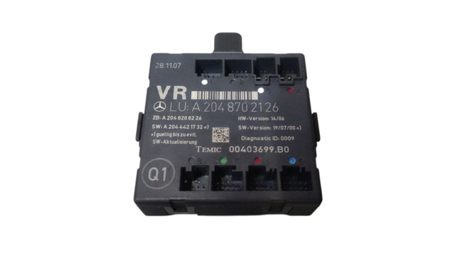 Блок комфорта передней двери A2129006518 MERCEDES