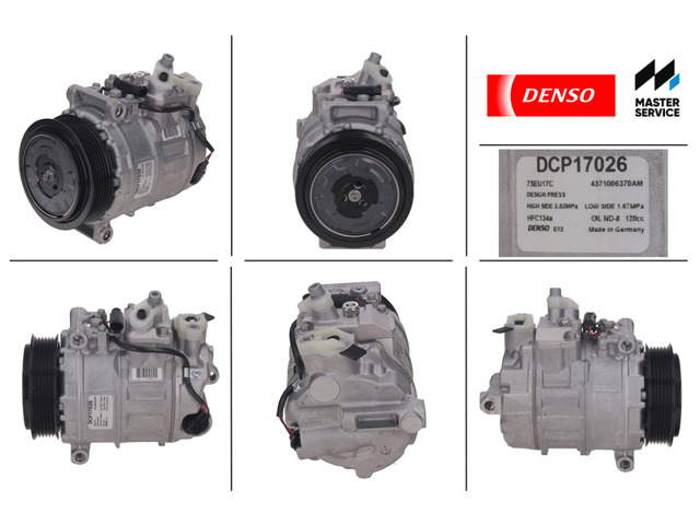 Компрессор хладагента DCP17026 DENSO