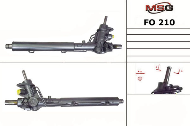 Управление рулевое в сборе FO210 MS GROUP