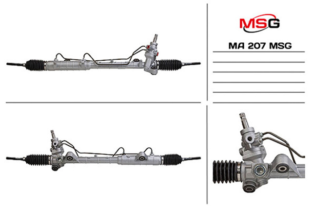 Рейка рулевая MA207 MS GROUP