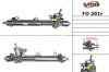 Реечный рулевой механизм RFF73C3550AA FORD