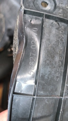5382702170 TOYOTA Уплотнитель крыла купить в Днепр