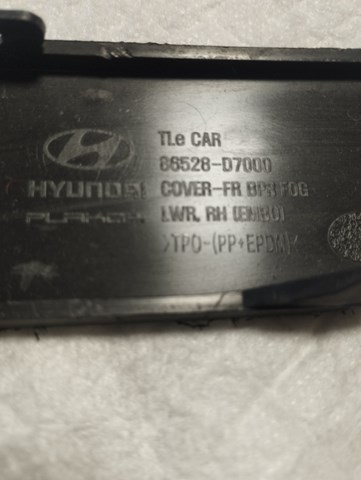 86528D7000 HYUNDAI Молдинг бампера переднего правый купить в Винница