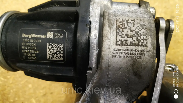144109240R RENAULT Турбина купить в Ровно
