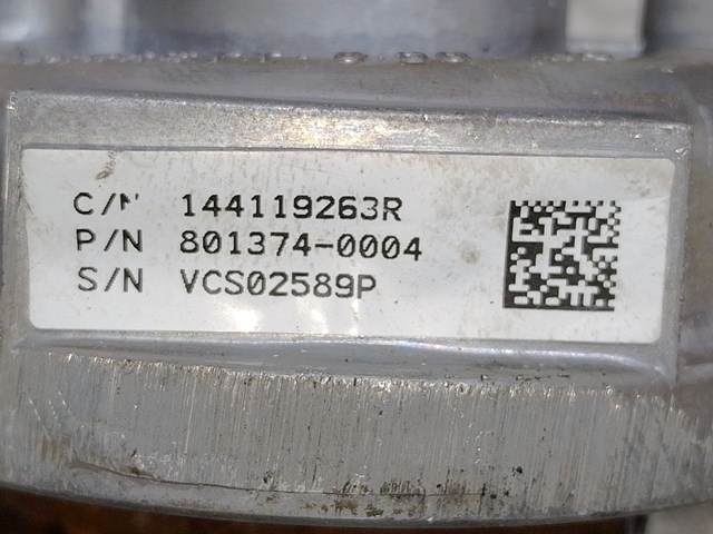 Турбокомпрессор 144119263R RENAULT