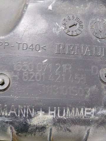 RENAULT 165007121R Корпус воздушного фильтра в наличии Запорожье