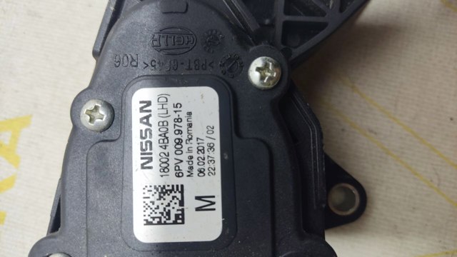 RENAULT 180024BA0B Педаль газа в наличии Ирпень