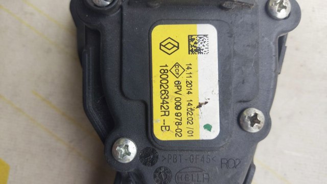 180026342R RENAULT Педаль газа (акселератора) купить в Львов