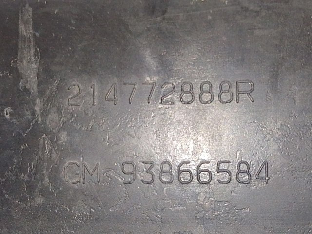 RENAULT 214772888R Диффузор интеркуллера в наличии Ирпень
