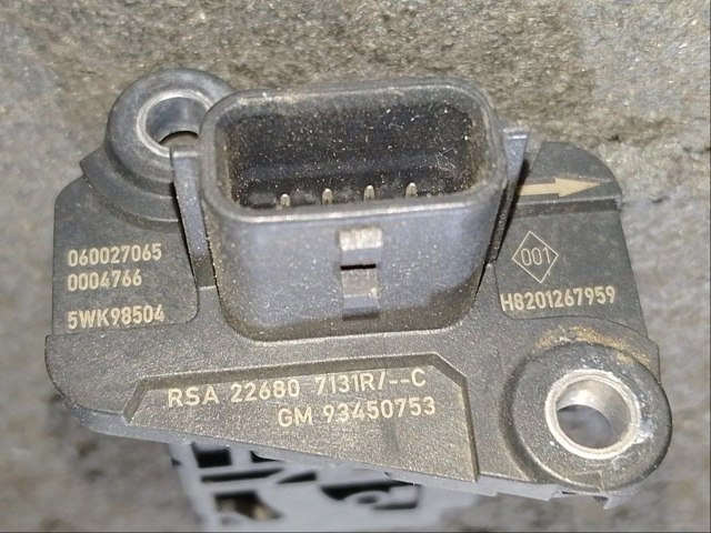 226807131R RENAULT Датчик потока (расхода) воздуха, расходомер M.A.F. - (Mass Airflow) купить в Сумы
