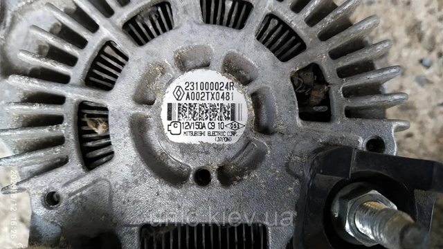 231000024R RENAULT Генератор купить в Тернополь