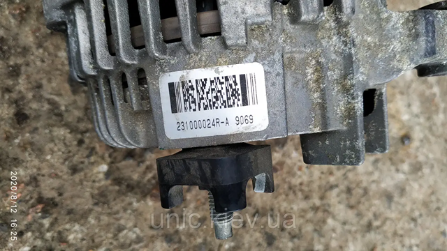231000024R RENAULT Генератор купить в Каменское